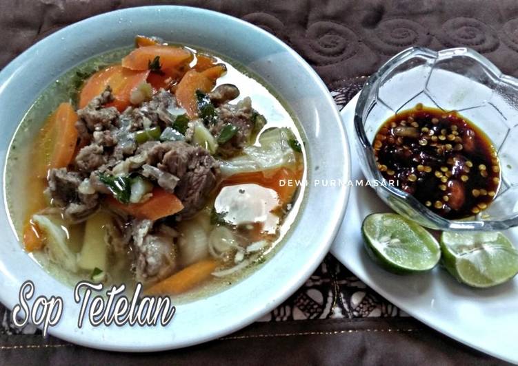 Anti Ribet, Buat Sop Tetelan Irit Anti Gagal