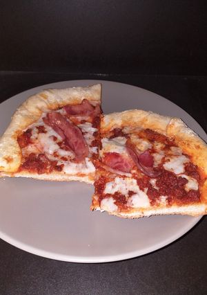 Una foto de Pizza
