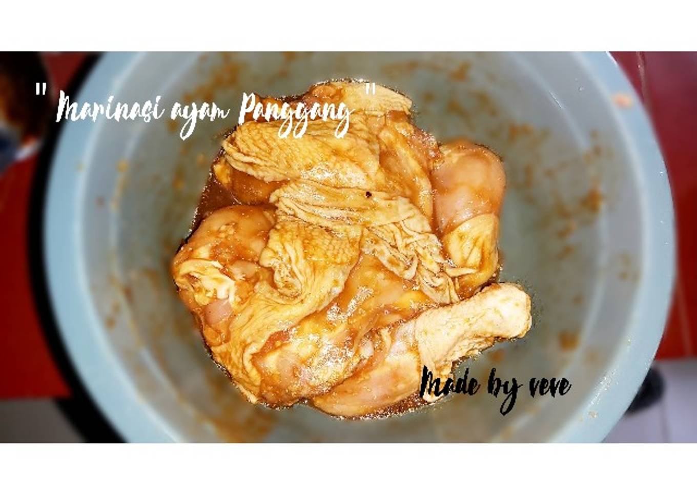 Marinasi ayam panggang oven