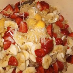 Classic fruit salad A picture of Classic fruit salad.