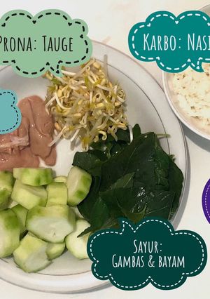 Foto resep Menu mpasi hati ayam + tauge + bayam + nasi MPASI 6M+