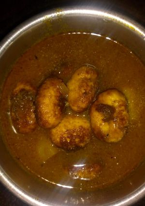 A picture of Aloo dum.