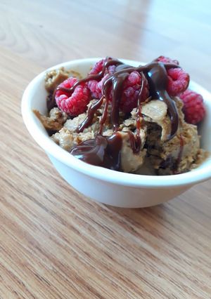 Una foto de Helado de Palta y Cacao
