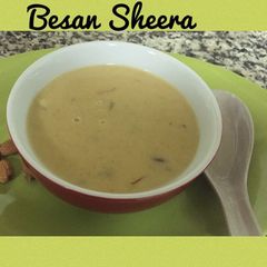 Besan Sheera A picture of Besan Sheera.