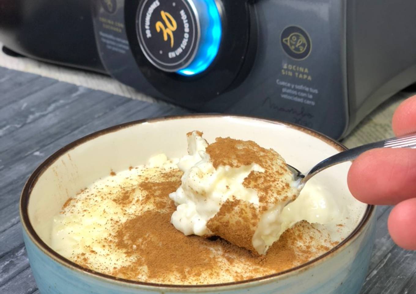 Arroz con leche en robot Mambo - La receta definitiva con y sin azúcar
