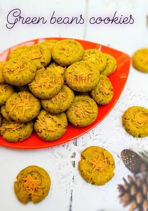 Foto resep Kue kering kacang hijau/kacang hijau cookies/green beans cookies
