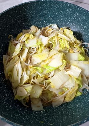 Foto resep Tumis Sawi Putih Dan Tauge