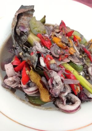 Foto resep Cumi-cumi Tinta Hitam