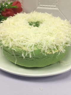 Foto resep Bolu pandan santan ekonomis hanya 1 telur