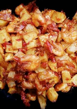 Foto resep Sambal Goreng Udang Kentang