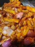 Crispy Chilli Raw Banana