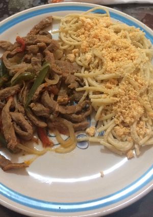 Una foto de Fajitas de res