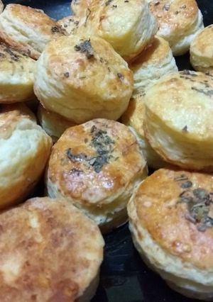 Una foto de Scones de queso