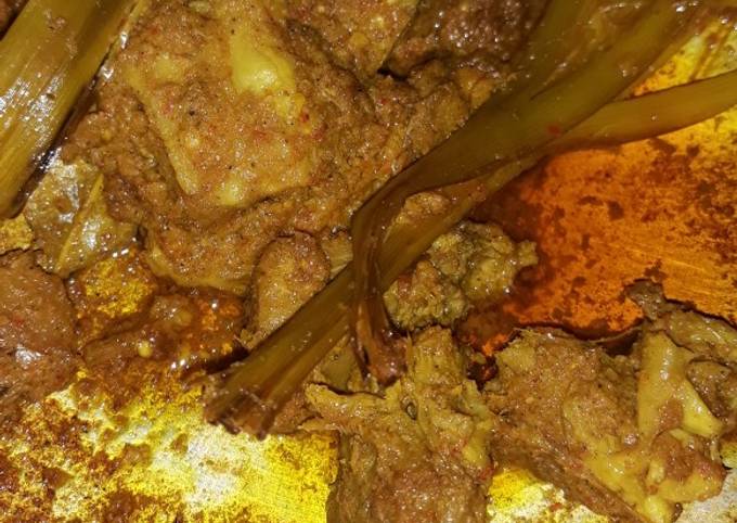 Rendang Daging Rumahan