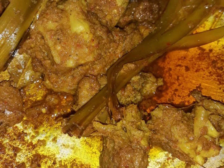 Langkah Gampang Membikin Resep  Rendang Daging Rumahan yang Enak, Bisa Manjain Lidah