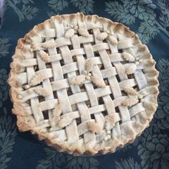 A picture of Apple Pie #authormarathon.