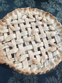 A picture of Apple Pie #authormarathon.