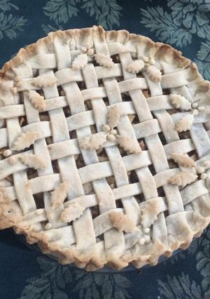 A picture of Apple Pie #authormarathon.