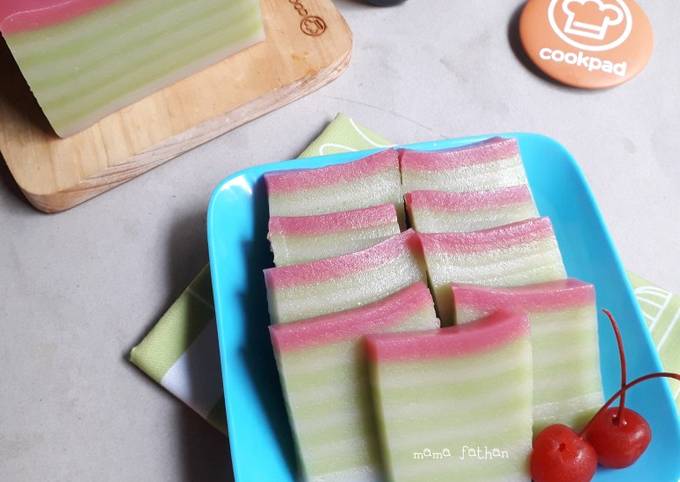 Resep Lapis Pepe Tapioka Oleh Mama Fathan Cookpad