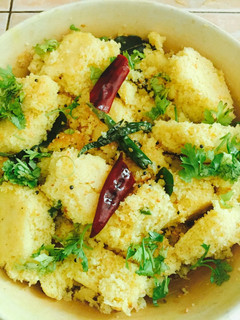 A picture of Dhokla.