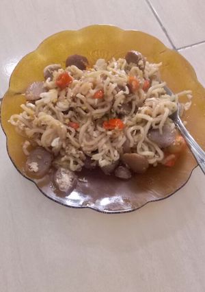 Foto resep Mie Goreng Burung Dara Sederhana