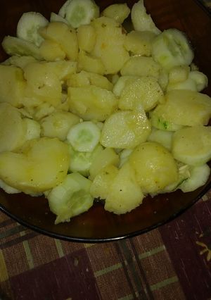 Una foto de Ensalada de papas de Suabia