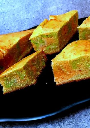 A picture of Tricolor cake.