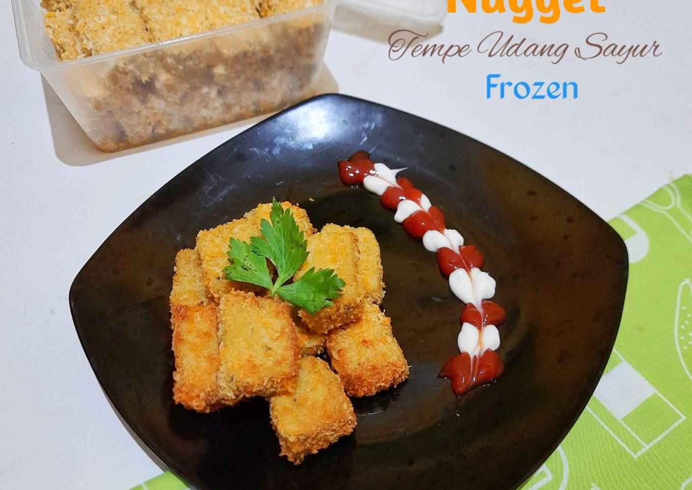 786. Nugget Tempe Udang Sayur Frozen