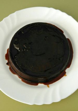 Una foto de Flan de Galletas Oreo