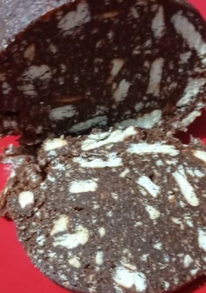 Una foto de Salchichón de Chocolate
