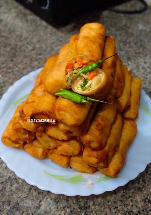 Foto resep Sosis isi makaroni