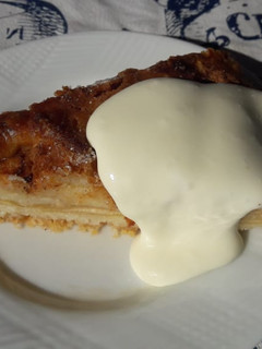 Una foto de Torta de manzanas
