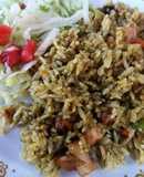 Arroz con mariscos norteño