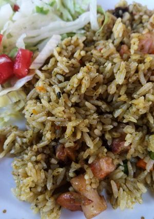 Una foto de Arroz con mariscos norteño