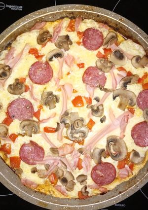 Una foto de Pizza casera