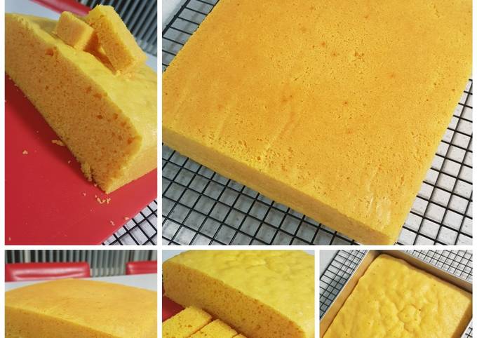 Steps to Prepare Favorite Steamed Navel Orange Cake