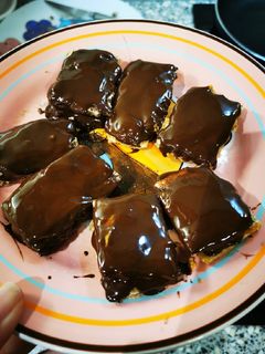 Una foto de Snickers saludables