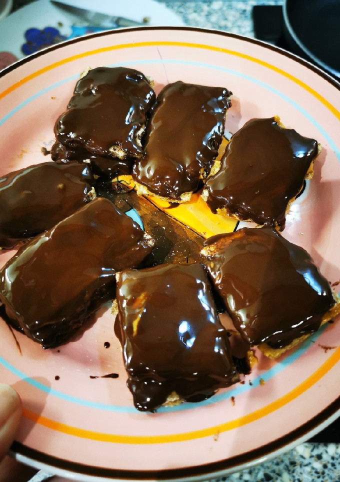 Una foto de Snickers saludables