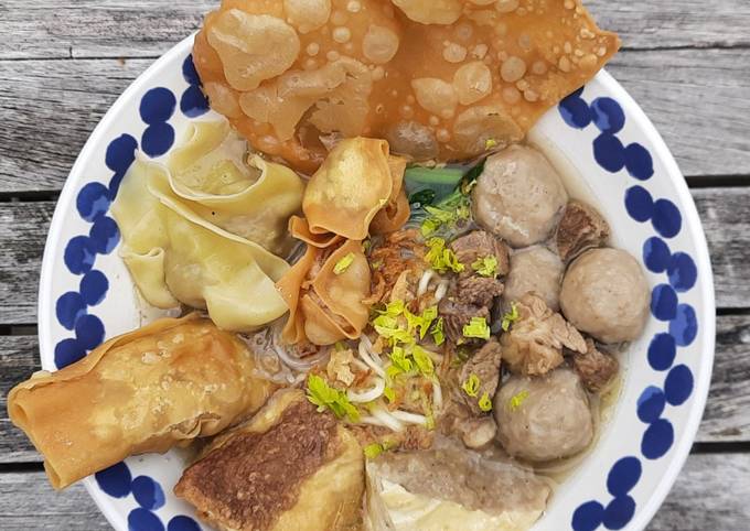 Resep 84. Bakso Malang ala Mamang yang lewat depan rumah👌 yang Lezat Sekali