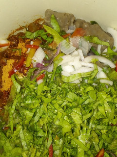 A picture of Danwake with salat.