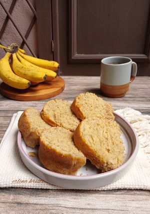 Foto resep Bolu Pisang Kukus Tanpa Mixer