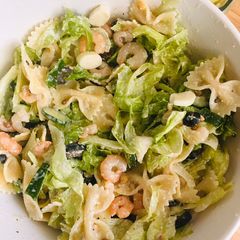 A picture of Shrimp Caesar Salad.