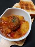 Pork Tenderloin Stew with Red Wine (5%)
