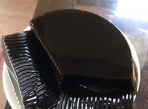 Hình của món Thạch đen nhà tự nấu.