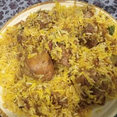 A picture of Degi pulao.