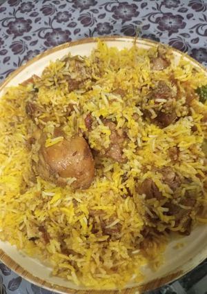 A picture of Degi pulao.