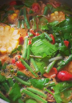 Foto resep Sayur Asam #sayurasam #sayurmelinjo
