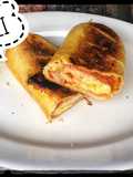 Stromboli (pizza rellena enrollada)