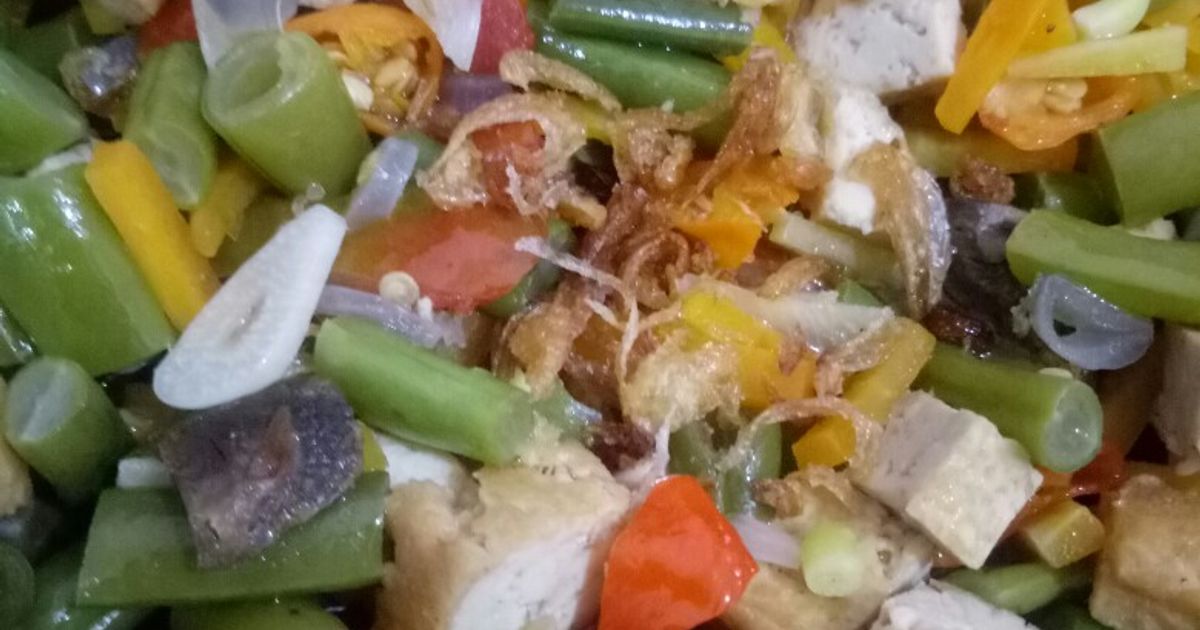 Oseng Kuah Buncis Wortel Tahu (Menu Buka Puasa)