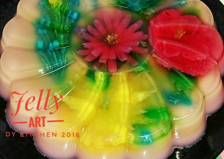 Resep Jelly Art | Cara Bikin Jelly Art Yang Enak Dan Lezat
